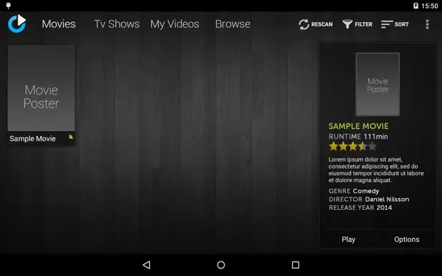 mVideoPlayer android App screenshot 5